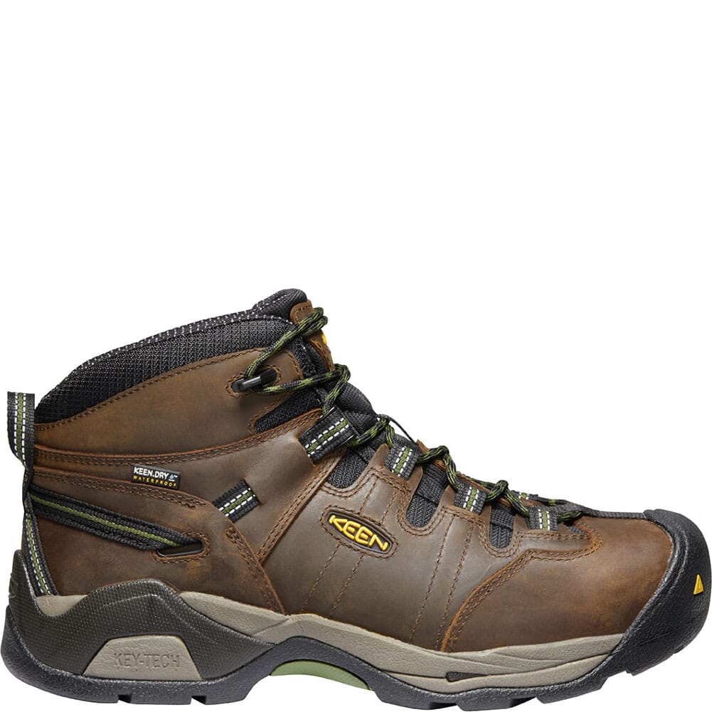 1020085 KEEN Men's Detroit XT WP Safety Boots - Cascade Brown