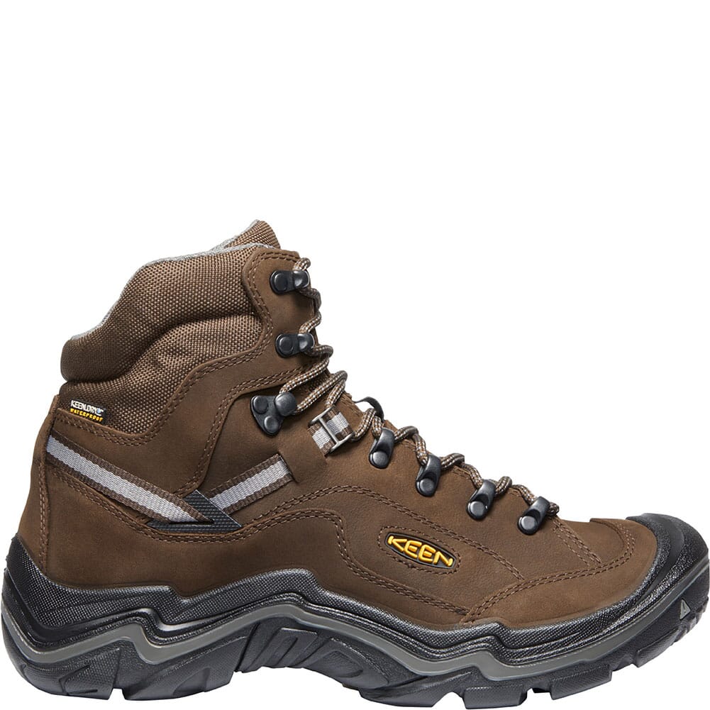 KEEN Men's Durand II Mid WP Wide Hiking Boots - Cascade Brown