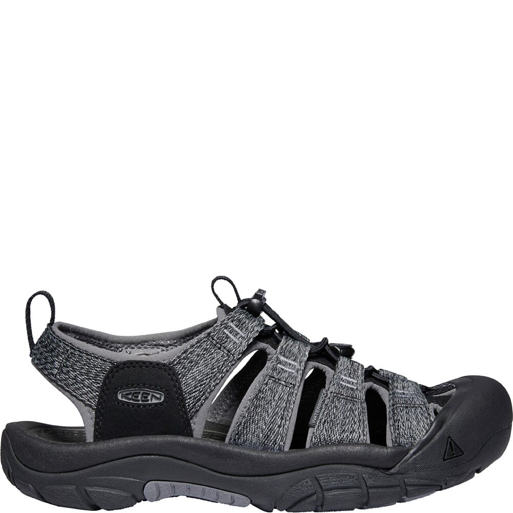 1022252 KEEN Men's Newport H2 Sandals - Black/Steel Grey