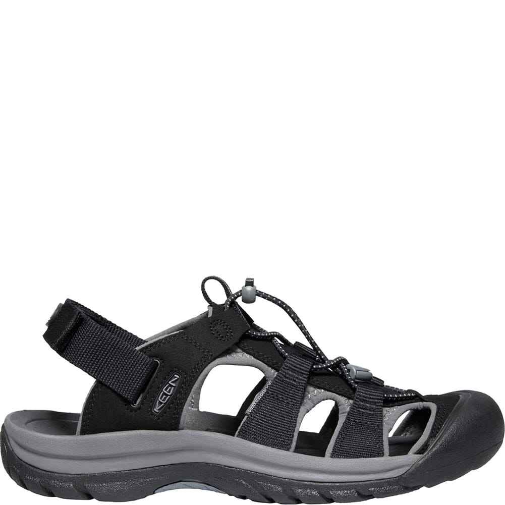 KEEN Men's Rapids H2 Sandals - Black/Steel Grey | elliottsboots