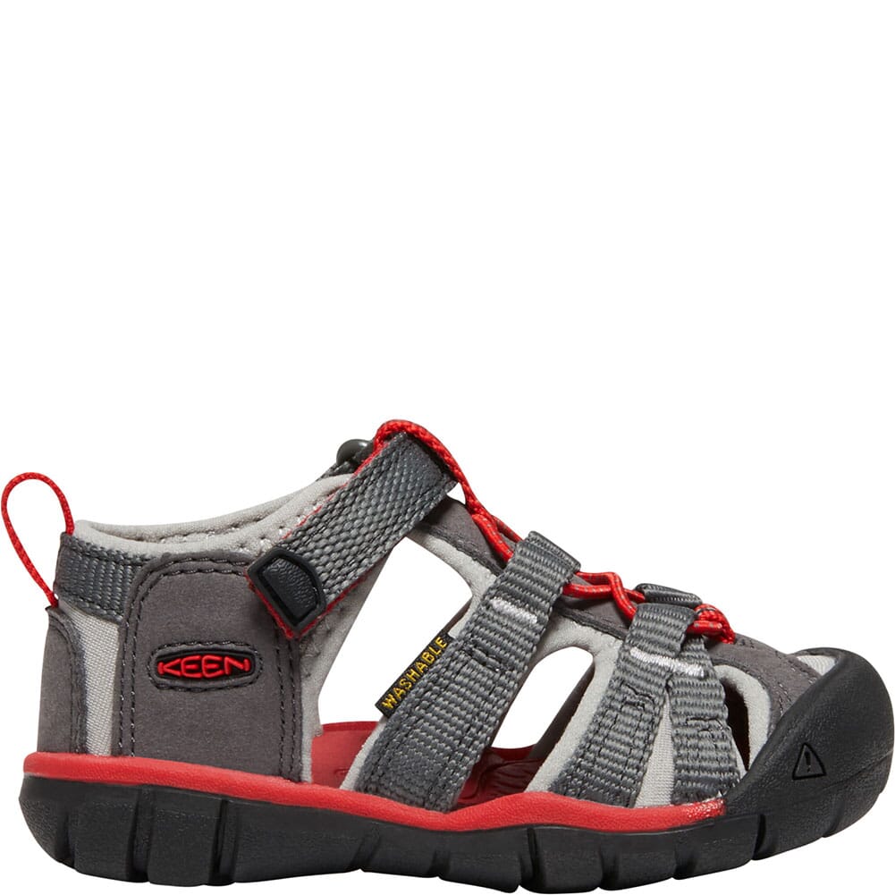 1022937 KEEN Kid's Seacamp II CNX Casual Shoes - Magnet/Drizzle