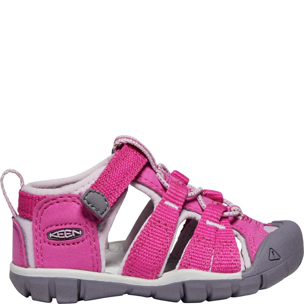 1022940 KEEN Kid's Seacamp II CNX Casual Shoes - Very Berry/Dawn Pink