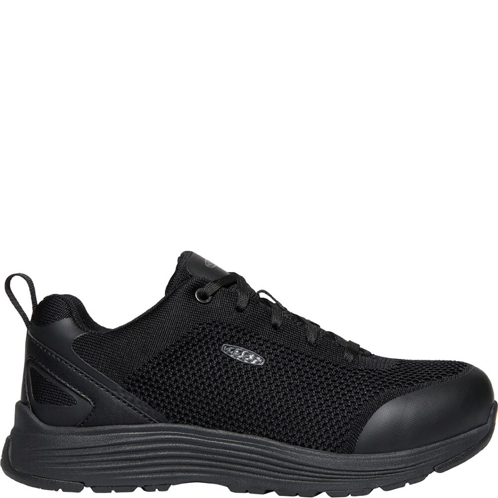 1023211 KEEN Utility Women's Sparta Safety Shoes - Black/Black