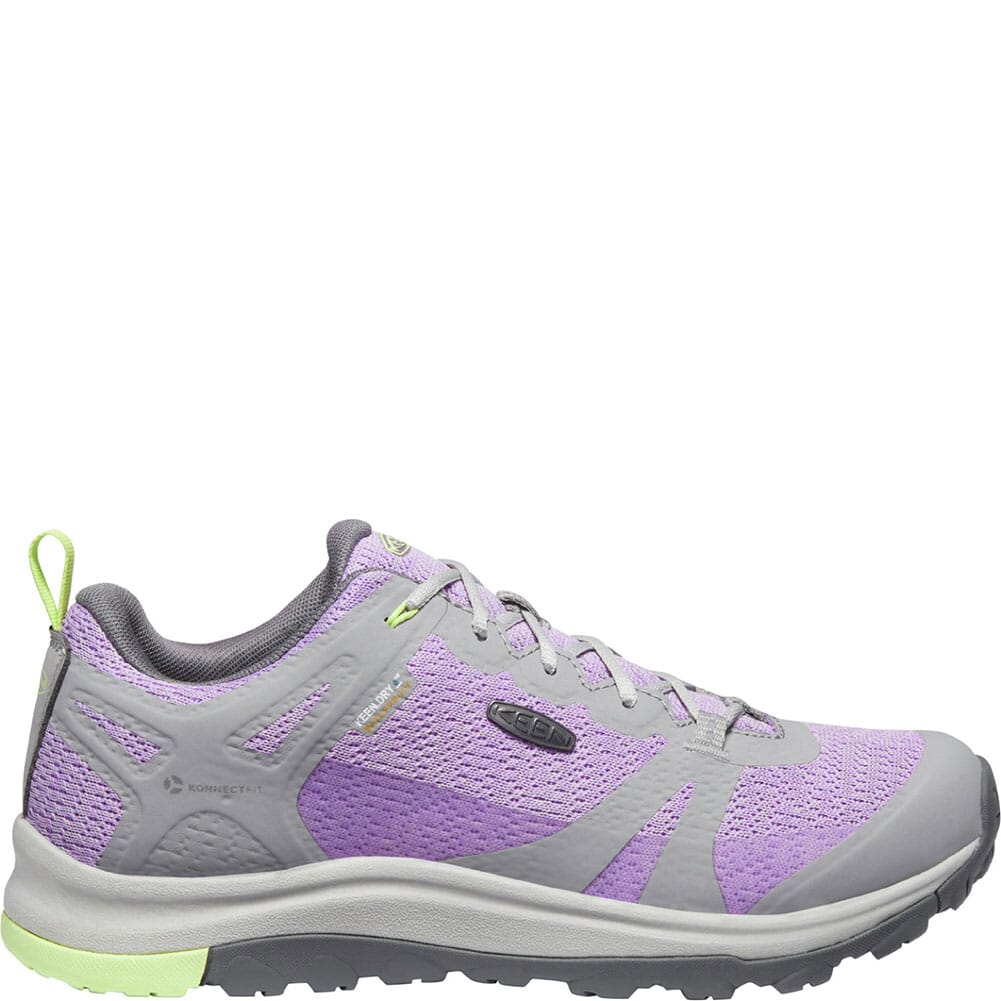 1024671 KEEN Women's Terradora II WP Hiking Shoes - Drizzle/Violet
