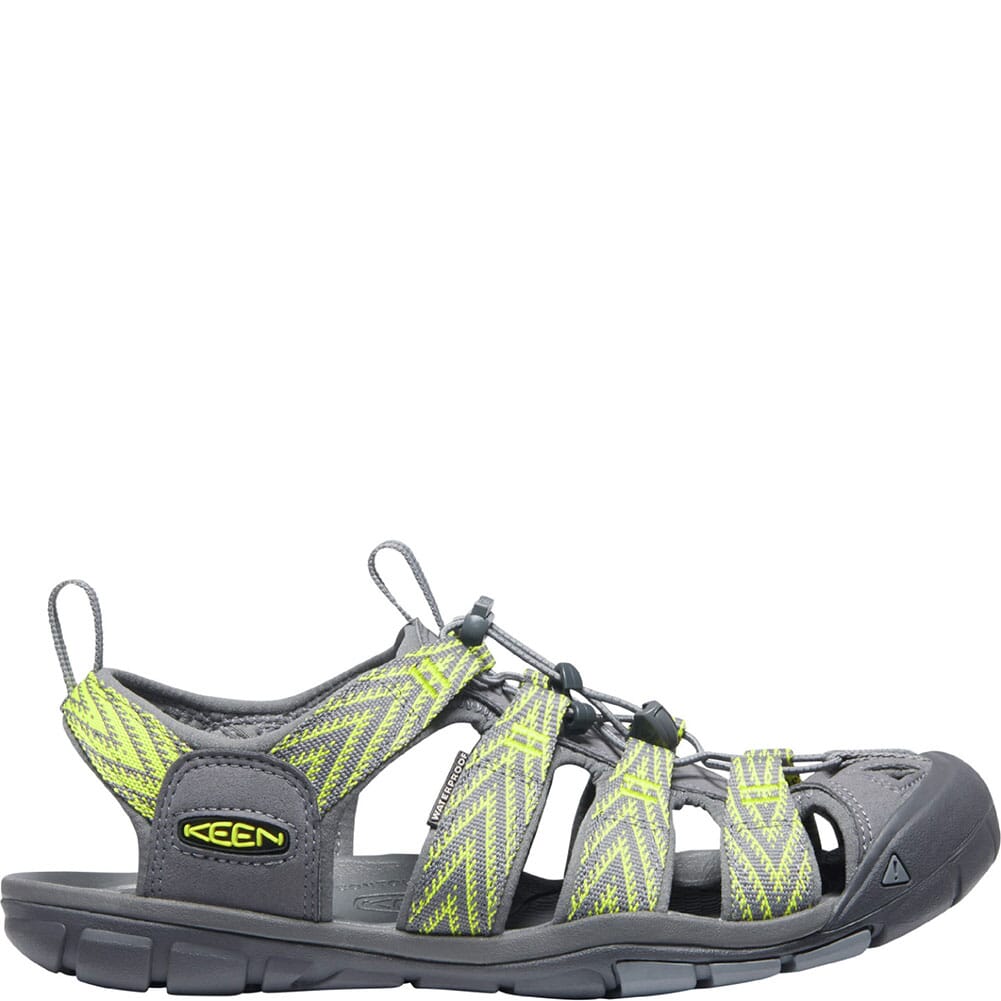 1025122 KEEN Men's Clearwater CNX Sandals - Steel Grey/Evening Primrose