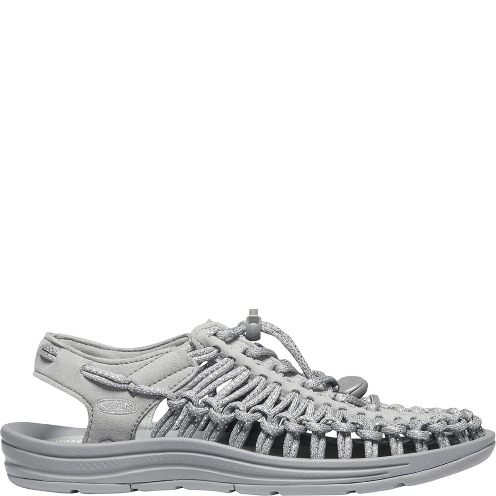 1025195 KEEN Women's Uneek Sandals - Silver/Drizzle