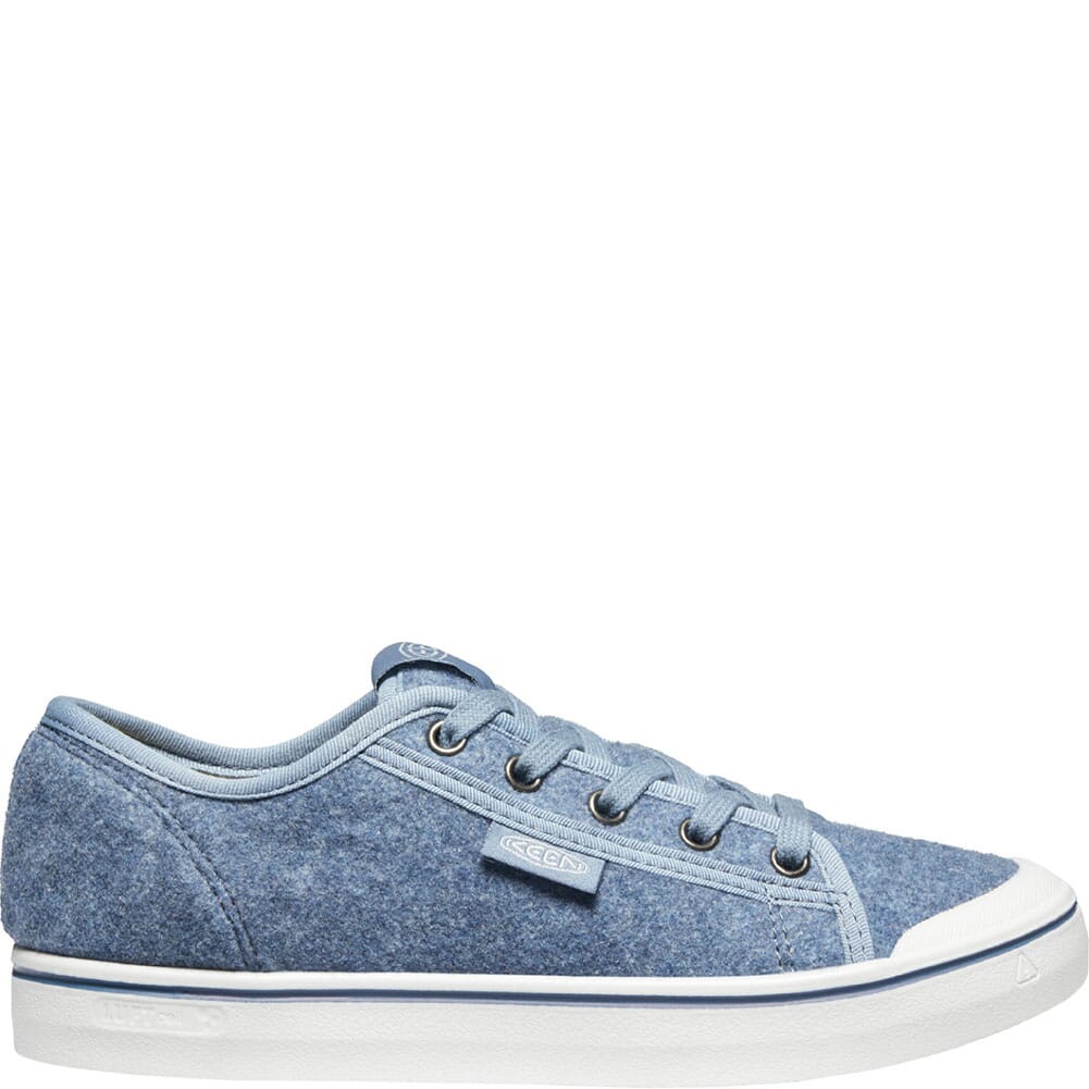 1025423 KEEN Women's Elsa Lite Felt Sneakers - Blue Felt/Vapor