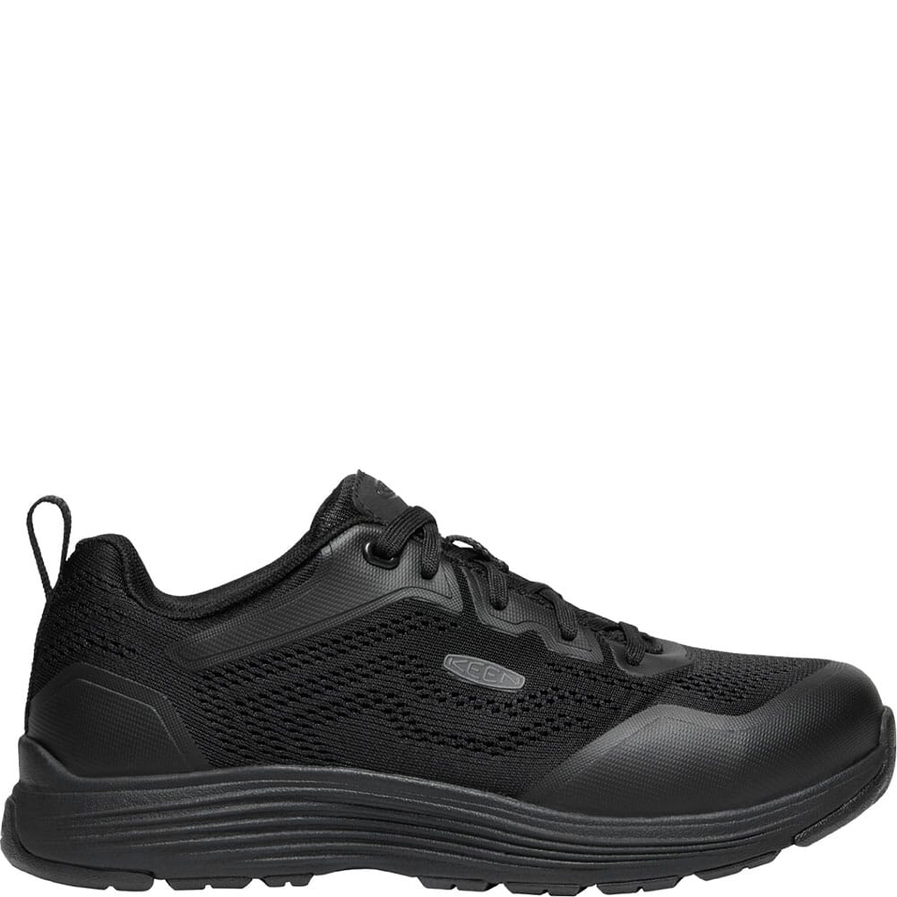 1025573 KEEN Utility Women's Sparta 2 Safety Shoes - Black/Black