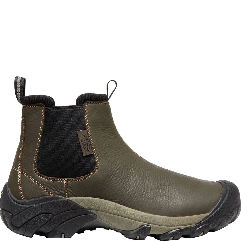 1025868 KEEN Men's Targhee II Chelsea Hiking Boots - Grey/Black