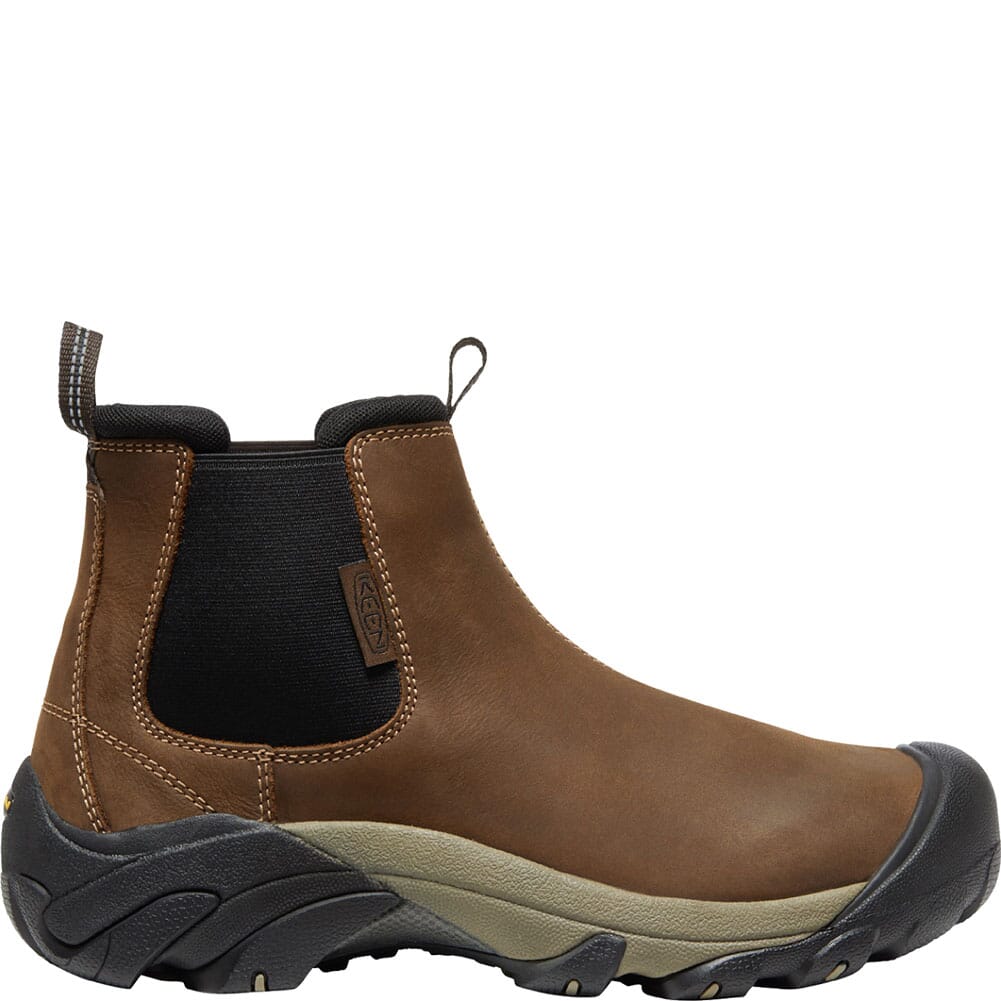1025869 KEEN Men's Targhee II Chelsea Hiking Boots - Veg Brown/Black