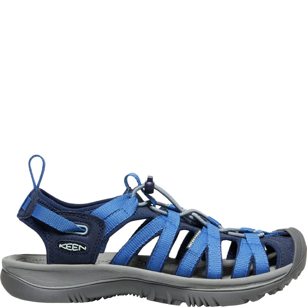 1026250 KEEN Women's Whisper Sandals - Blue Depths/Bright Cobalt