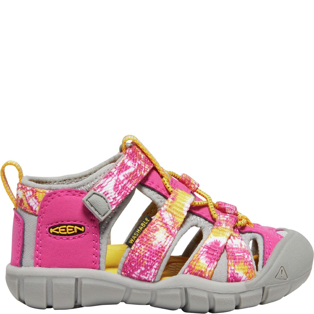 1026302 KEEN Toddler Seacamp II CNX Casual Shoes - Multi/Keen Yellow
