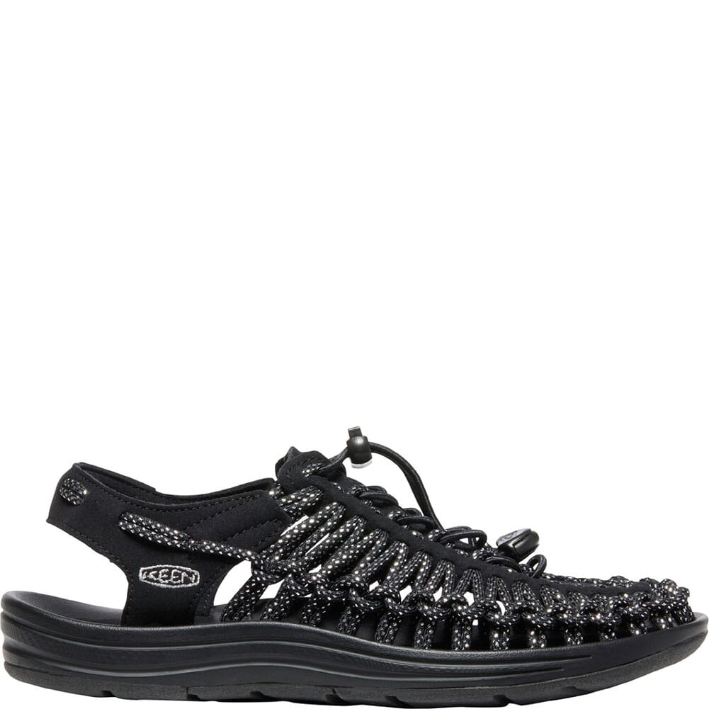 1026342 KEEN Women's Uneek Sandals - Black/Silver