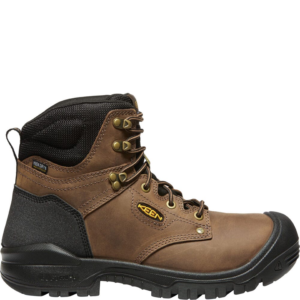 1026489 KEEN Utility Men's Independence WP Work Boots - Dark Earth