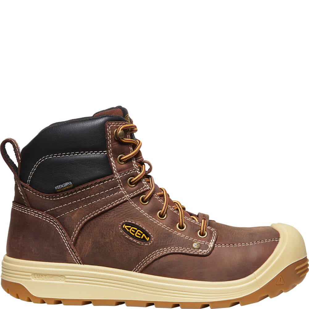 1027099 KEEN Utility Men's Fort Wayne WP Safety Boots - Tortoise Shell/Gum
