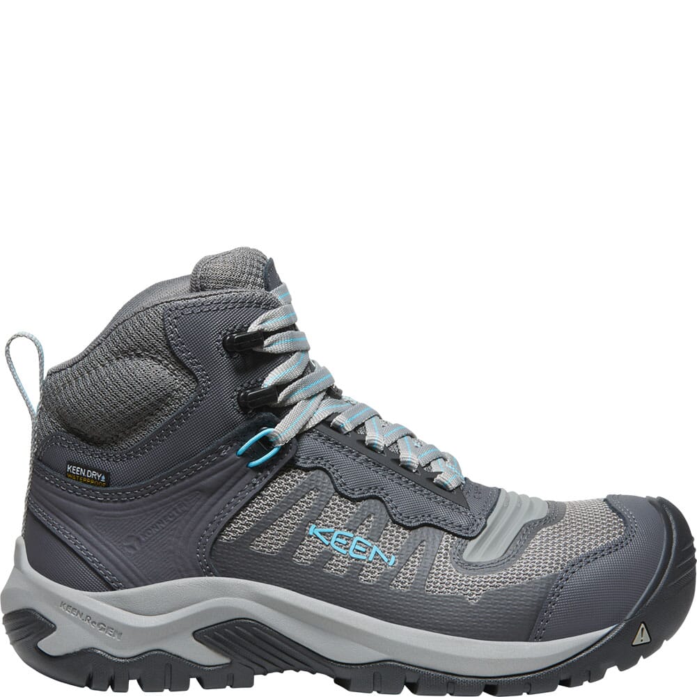 1027104 KEEN Utility Women's Reno Mid KBF WP Safety Boots - Magnet/Ipanema