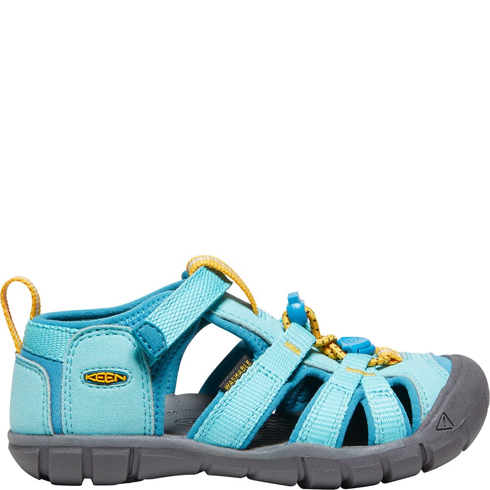 1027413 KEEN Kid's Seacamp II CNX Casual Shoes - Ipanema/Fjord Blue