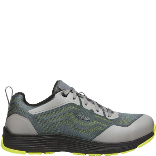 KEEN Sparta 2 ESD Aluminum Toe Men\'s 10.5 D Work Shoes‎ –Grey/Evening Primrose Keen Men main image 3