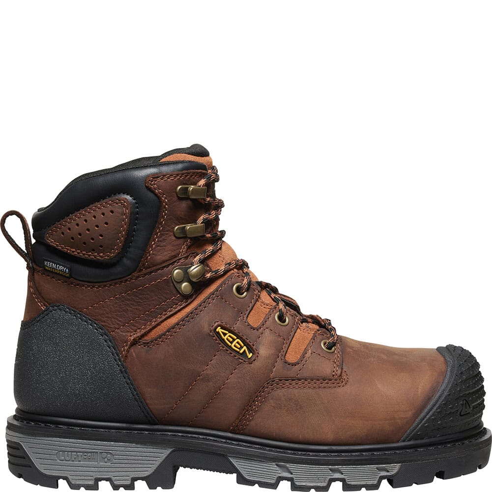 1027670 KEEN Utility Men's Camden WP Safety Boots - Brown