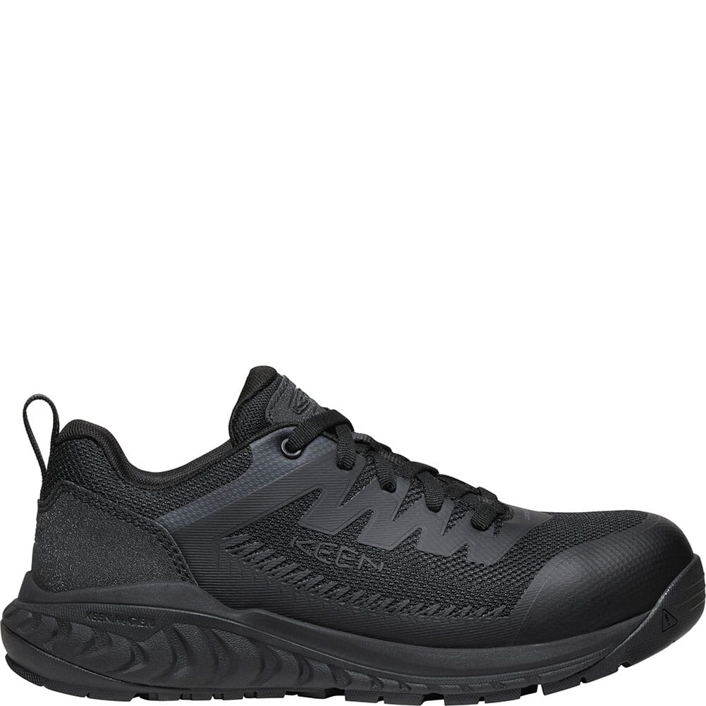 1027687 KEEN Utility Men's Arvada ESD Safety Shoes - Black/Black