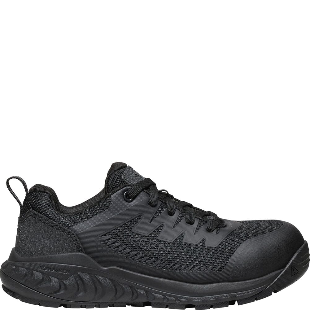 1027691 KEEN Utility Women's Arvada ESD Safety Shoes - Black/Black