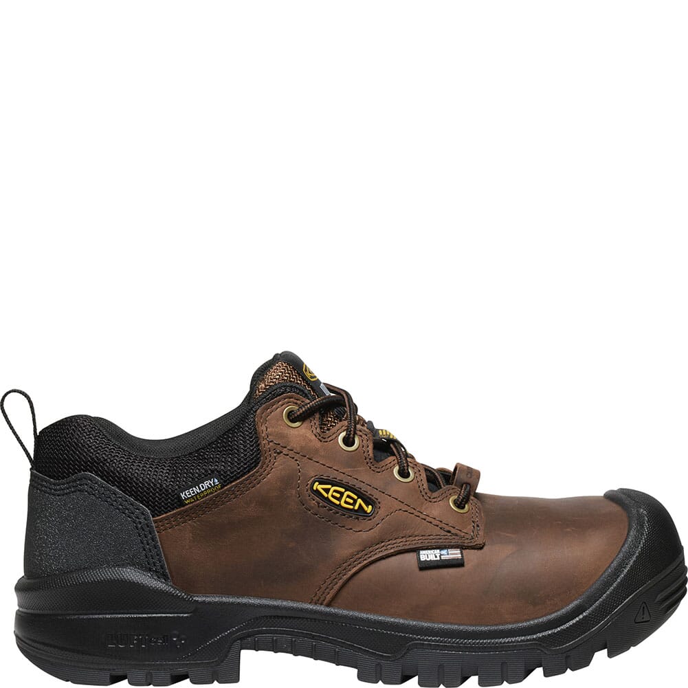 1028285 KEEN Utility Men's Independence Safety Shoes - Brown/Black