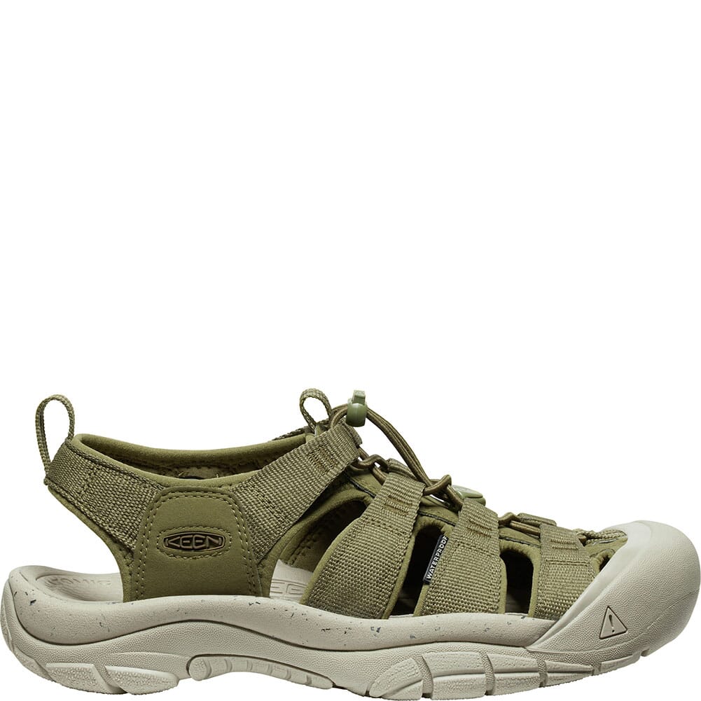 1028518 KEEN Men's Newport H2 Sandals - Martini Olive/Dark Olive