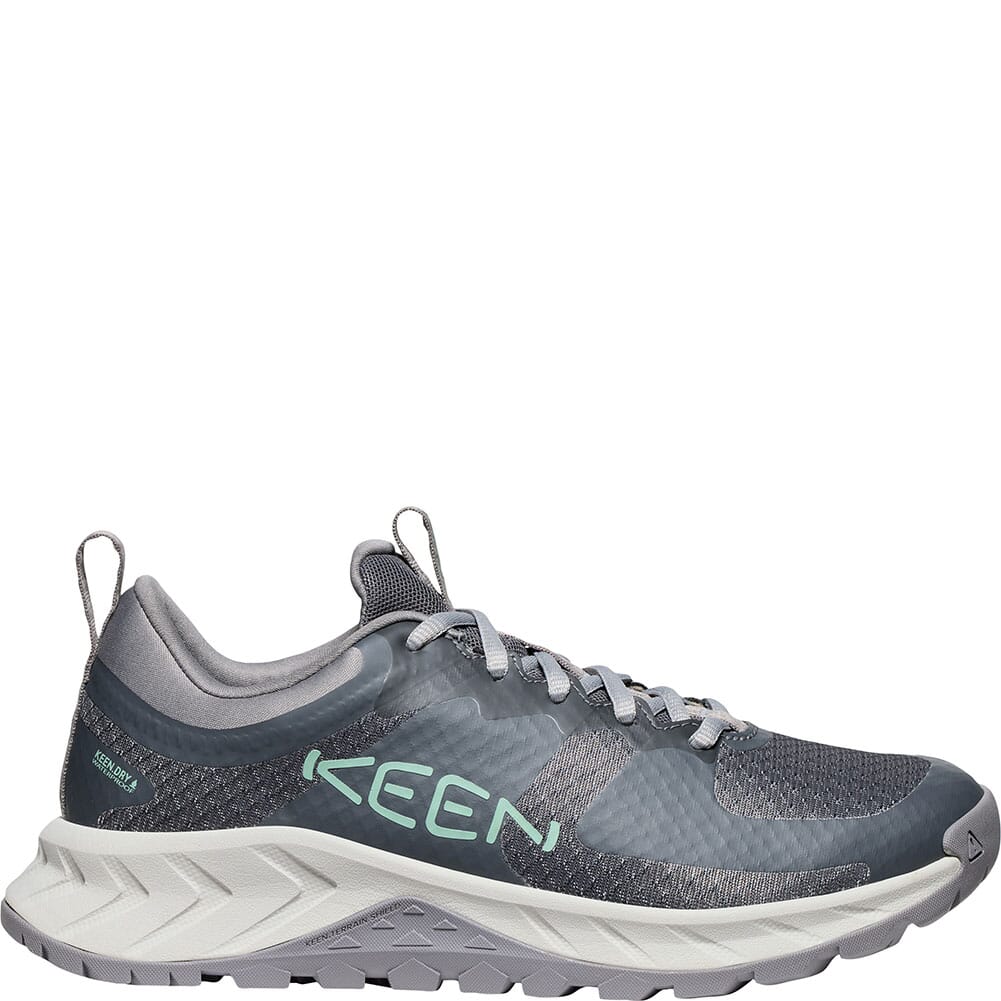 1029048 KEEN Women's Versacore WP Hiking Shoes - Magnet/Granite Green