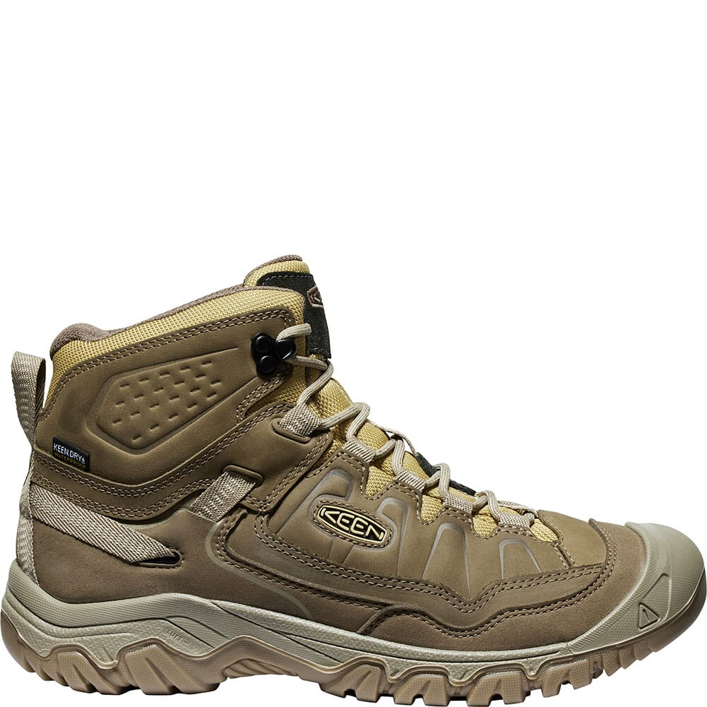 1029364 KEEN Men's Men's Targhee IV WP Hiking Boots - Canteen/Khaki