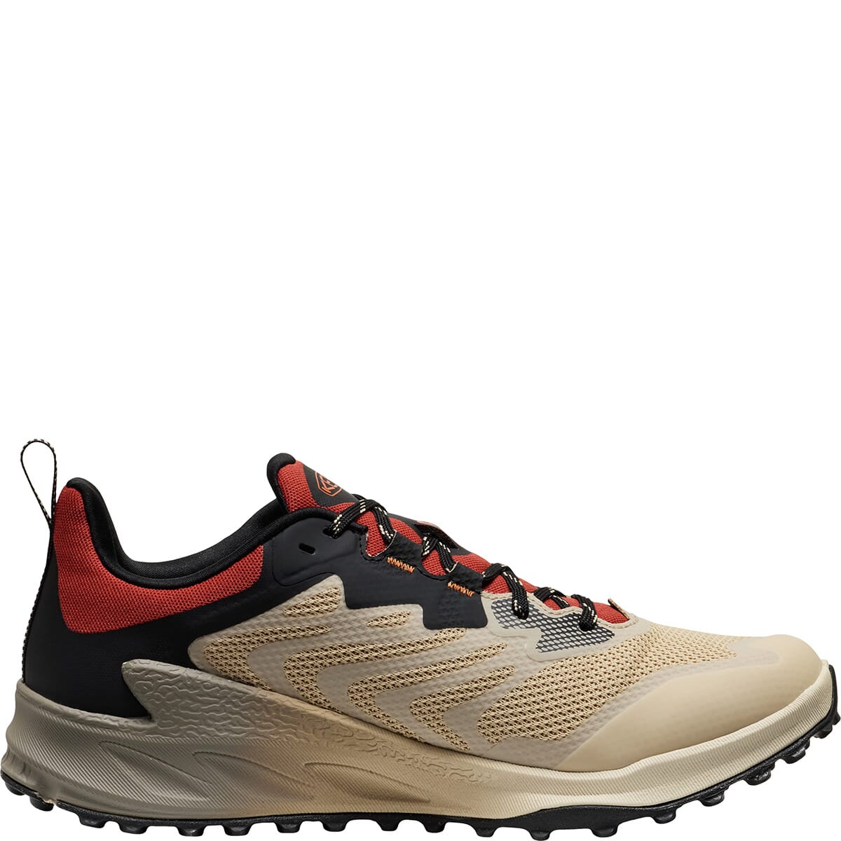 KEEN Men's Zionic NXT WP Hiking Shoes - Safari/Red Ochre