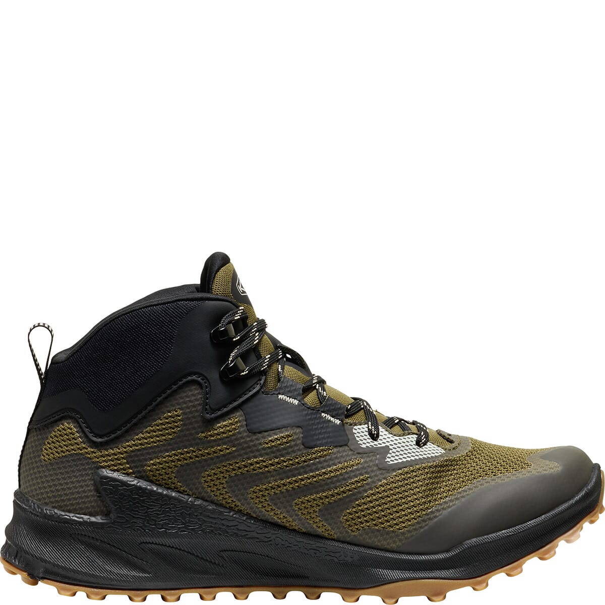 KEEN Men's Outdoor Zionic NXT WP Mid Hiking Shoes - Dark Olive
