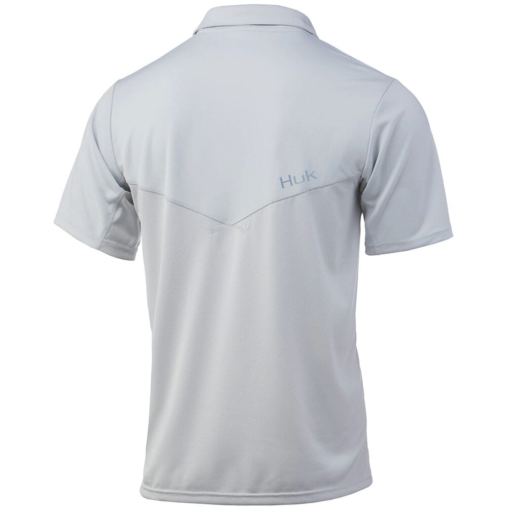 H1200436-052 HUK Men's Icon X Polo Shirt - Oyster