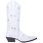 Laredo Women's Lucky Star Western Boots White Right Side
