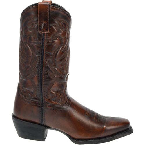 Laredo Men\'s Brown Leather Cowboy Boots Pull On Size 8.5 Western Southwestern 8028 Laredo Men main image 4