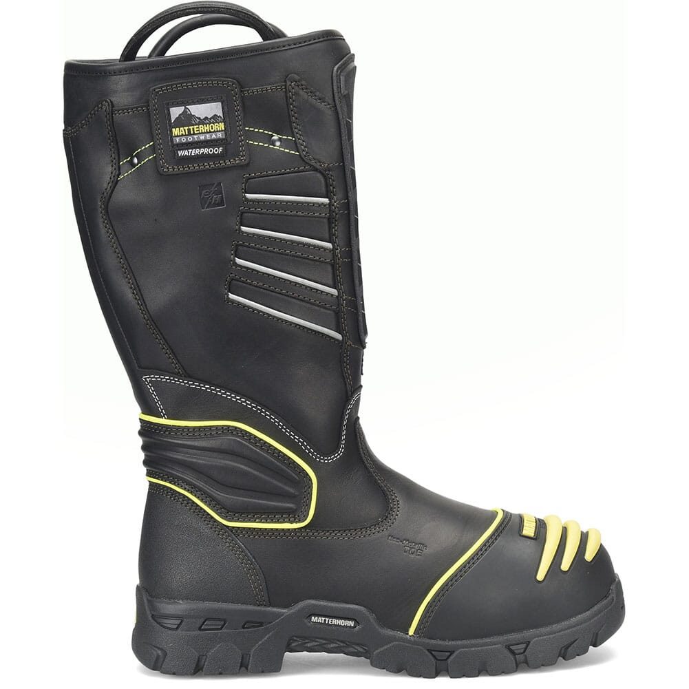 MTC703 Matterhorn Men's Muckmen Internal Met Guard Safety Boots - Black