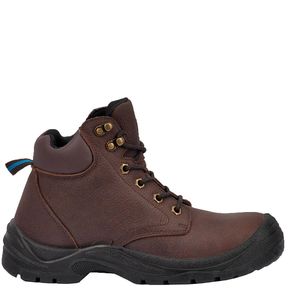 McRae Men's Girder Lace Up Safety Boots - Brown
