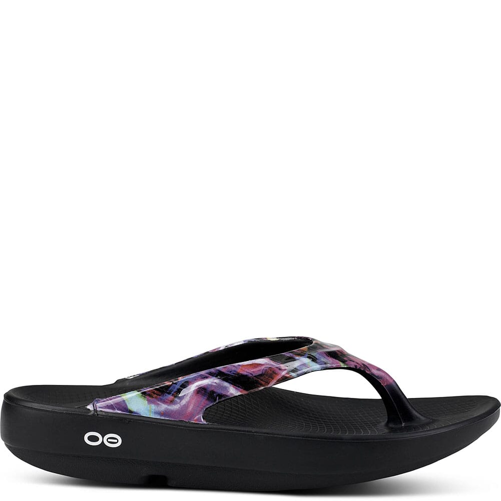 1403-NEONROSE OOFOS Women's OOlala Limited Sandals - Neon Rose