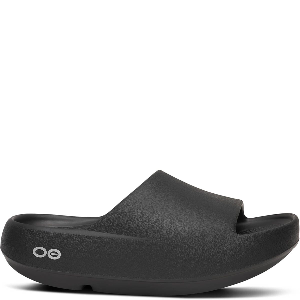 OOFOS Unisex OOahh PLUS Sandals - Black | elliottsboots