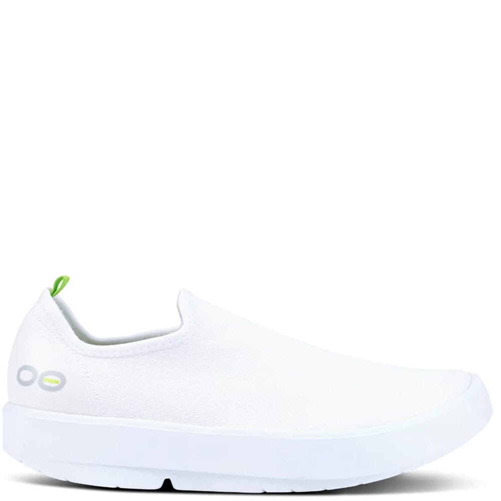 5072-WHITE OOFOS Women's Oomg Eezee Low Shoes - White