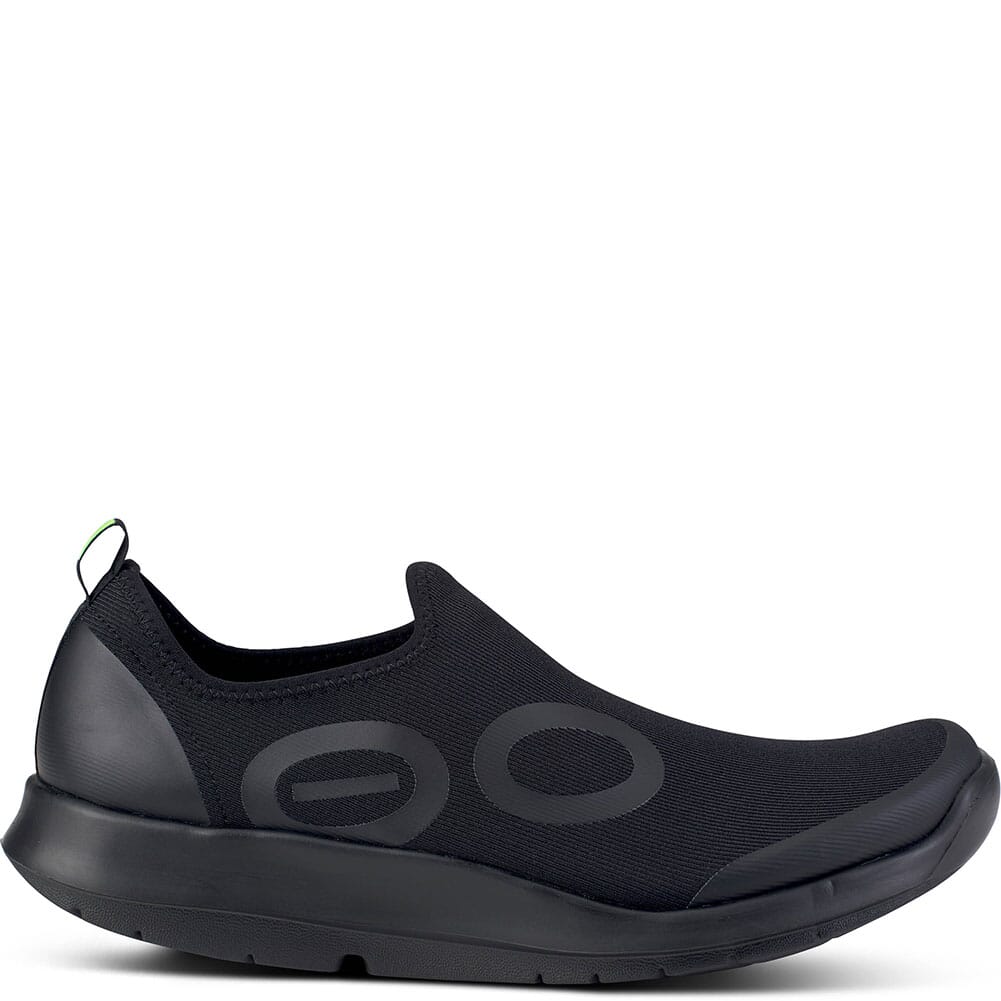 5086-BLK OOFOS Men's OOmg Sport LS Low Shoes - Black