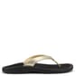 20583-GL40 OluKai Women's Ohana Flip Flops - Black/Gold