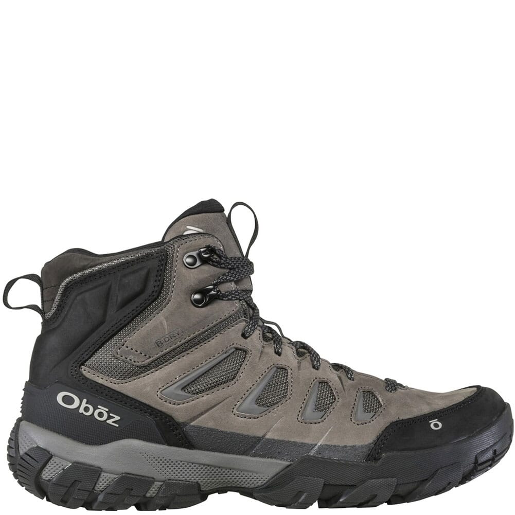 24001-CHARCOAL Oboz Men's Sawtooth X Mid WP Hiking Boots - Charcoal
