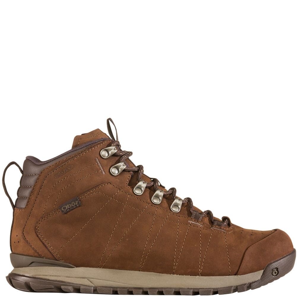 75501-DKEARTH Oboz Men's Bozeman Mid Leather WP Hiking Boots - Dark Earth
