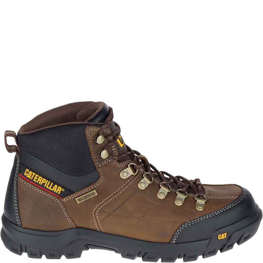 Caterpillar Men's Threshold WP Work Boots - Real Brown