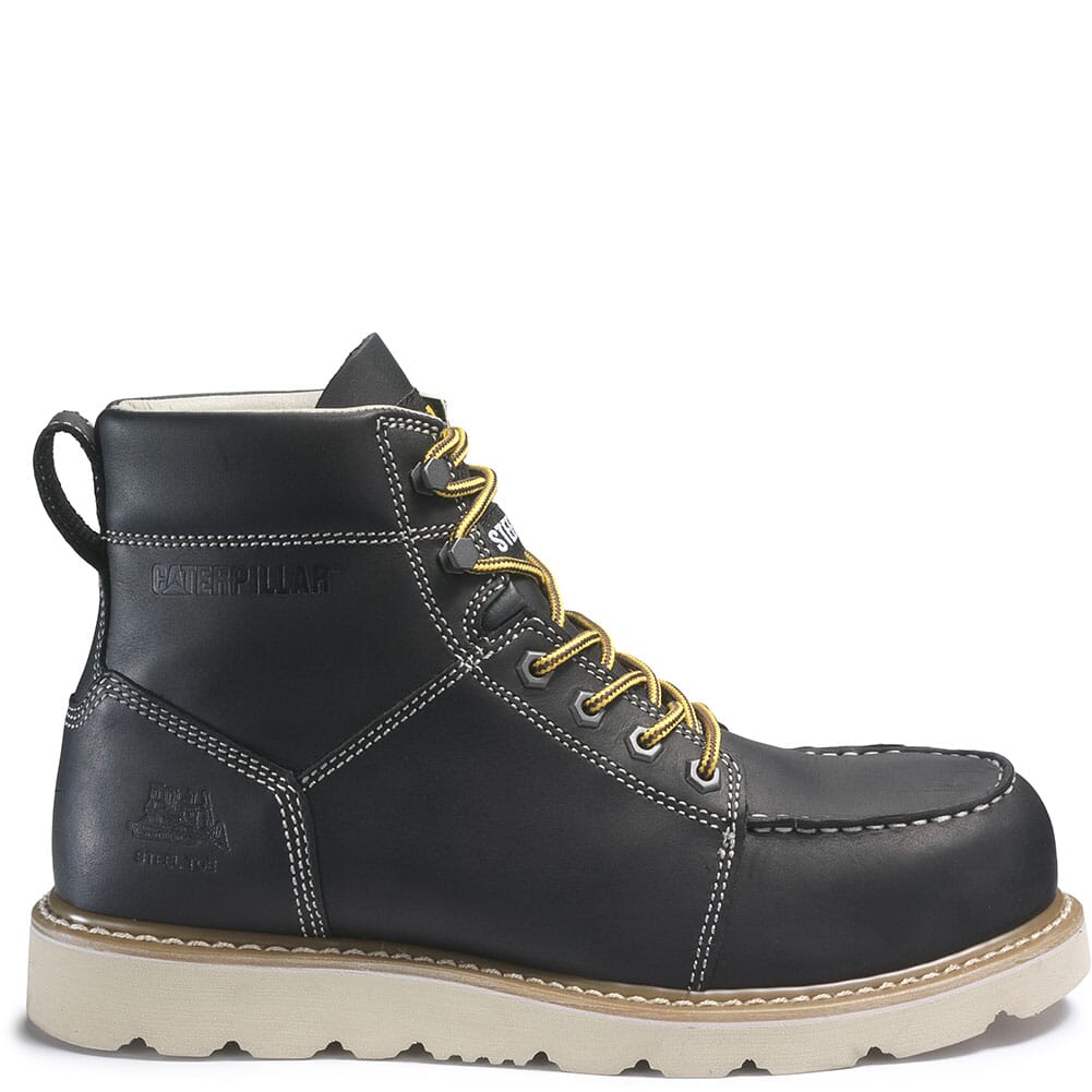 Caterpillar Men's Tradesman Safety Boots - Black | elliottsboots