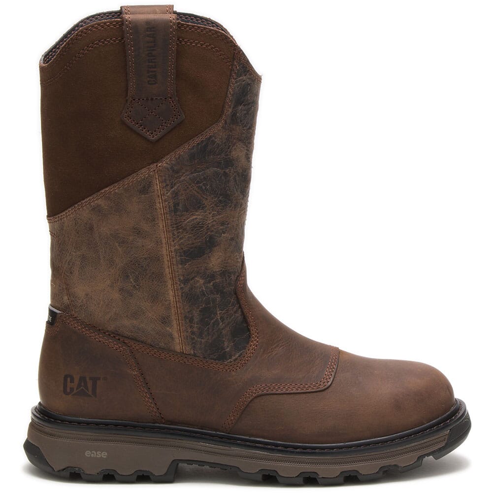 91118 Caterpillar Men's Leeward Steel Toe Safety Boots - Classic Brown