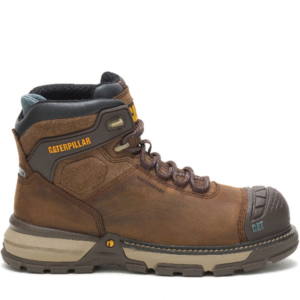 P91324 Caterpillar Women's Excavator Superlite INS Safety Boots - Dark Brown