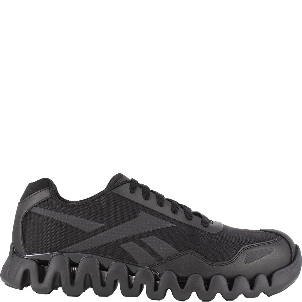 RB3019 Reebok Men's Zig Pulse Safety Shoes - Black