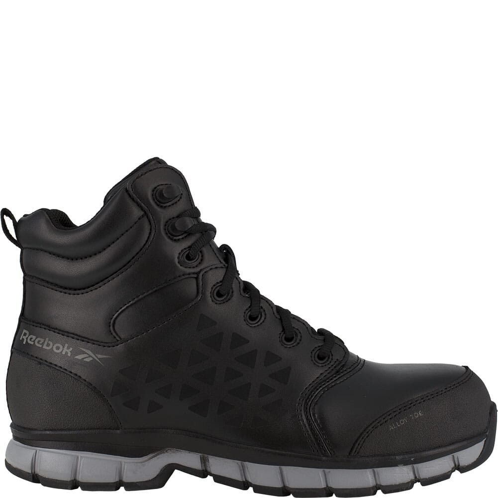 RB467 Reebok Women's Sublite Cushion Wedge Safety Boots - Black