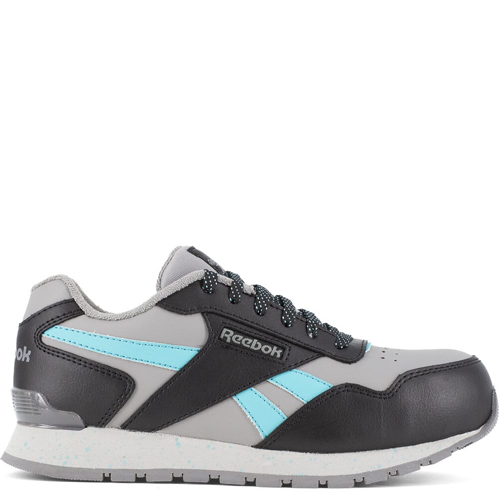 RB982 Reebok Women's Harman EH Safety Shoes - Grey/Teal